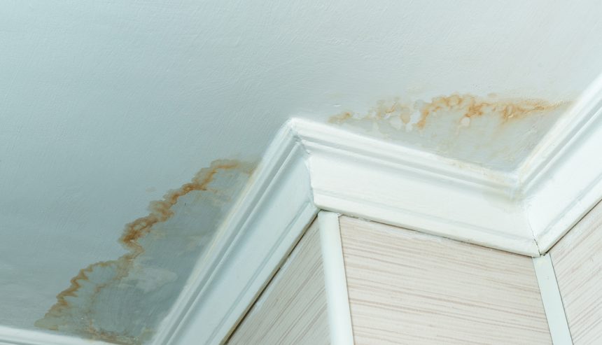 hidden water damage signs
