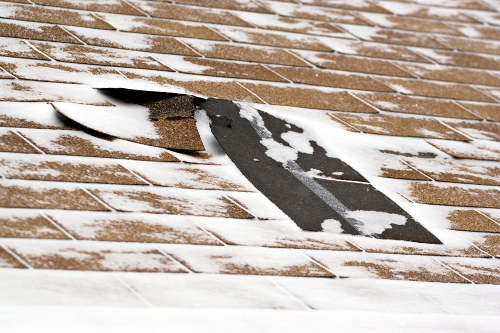 winter storm damage inspection